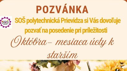 Október - mesiac úcty k starším