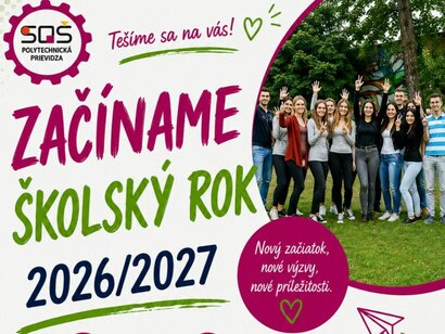 Tešíme sa na Vás v novom školskom roku 2026/2027.