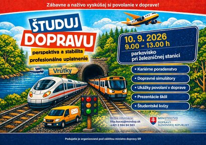 Študuj dopravu Vrútky 2026
