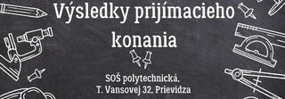 Výsledky z prijímacieho konania