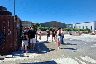 Zväčšiť fotografiu - Exkurzia do rbr betón prievidza