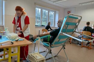 Zväčšiť fotografiu - Študentská kvapka krvi 2025