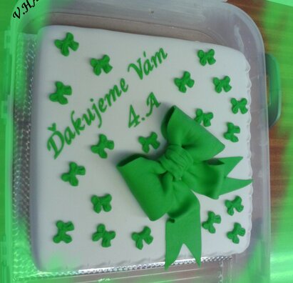 Postužkové poďakovanie IV.A triedy