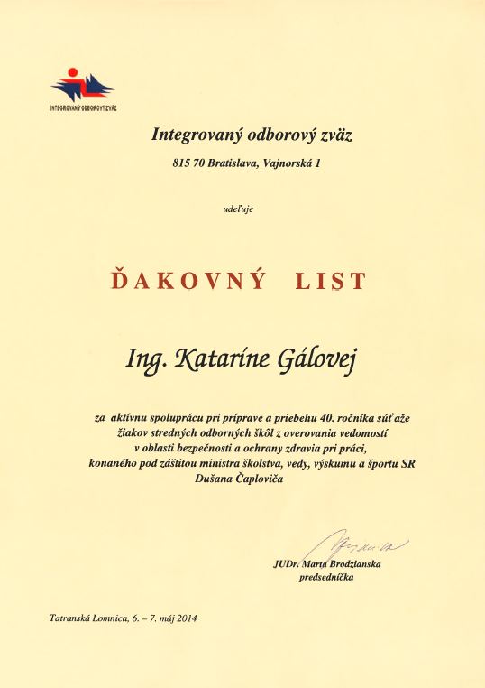 pamätný list